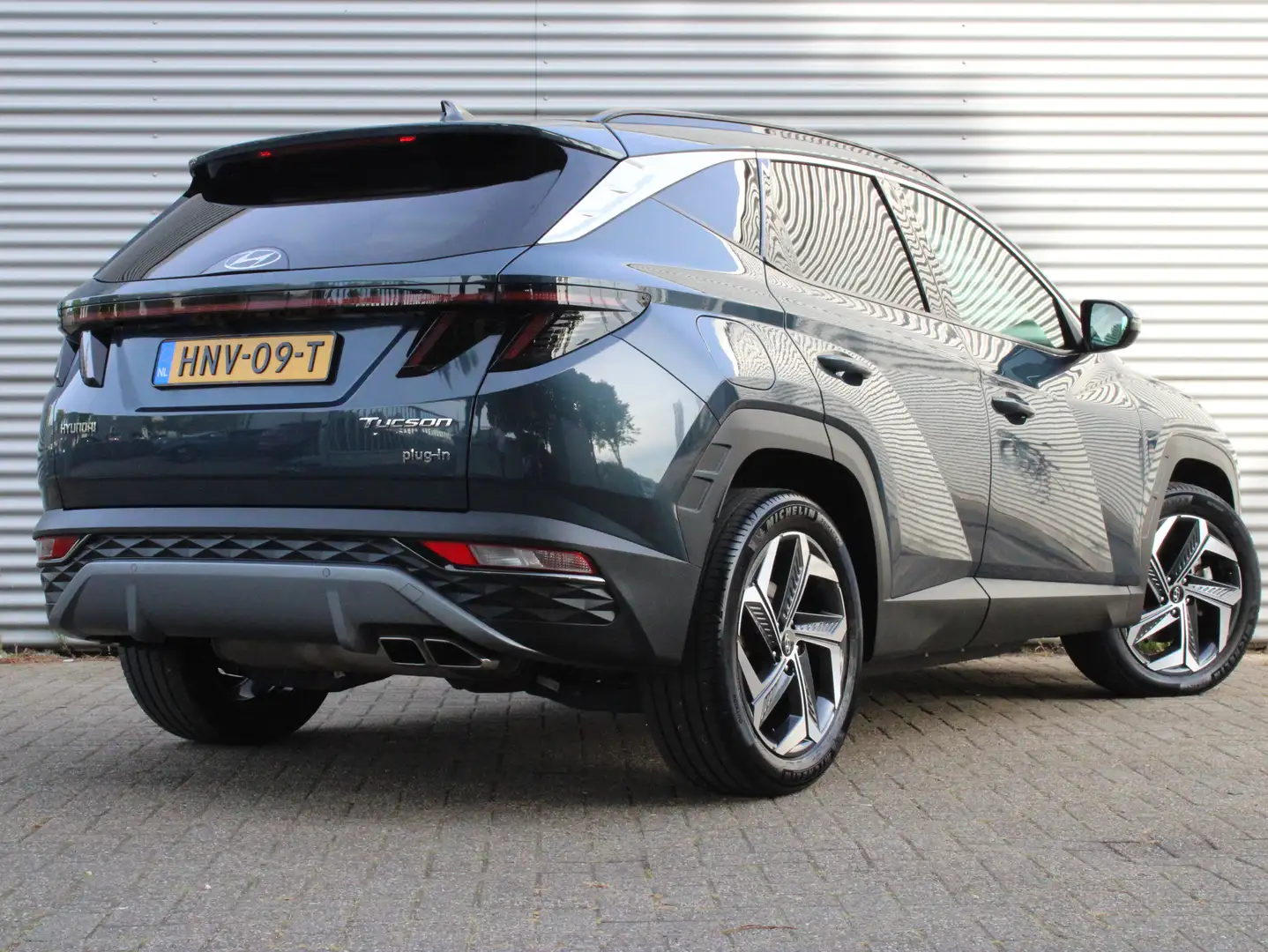 Hyundai TUCSON 1.6 T-GDI PHEV Comfort Smart 4WD | Dodehoek detect Blauw - 2