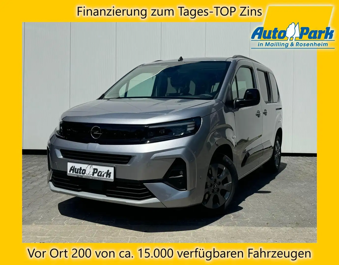 Opel Combo Life GS AT 130 RFK~NAVI/APP~LED~SHZ~2xPDC Gris - 1