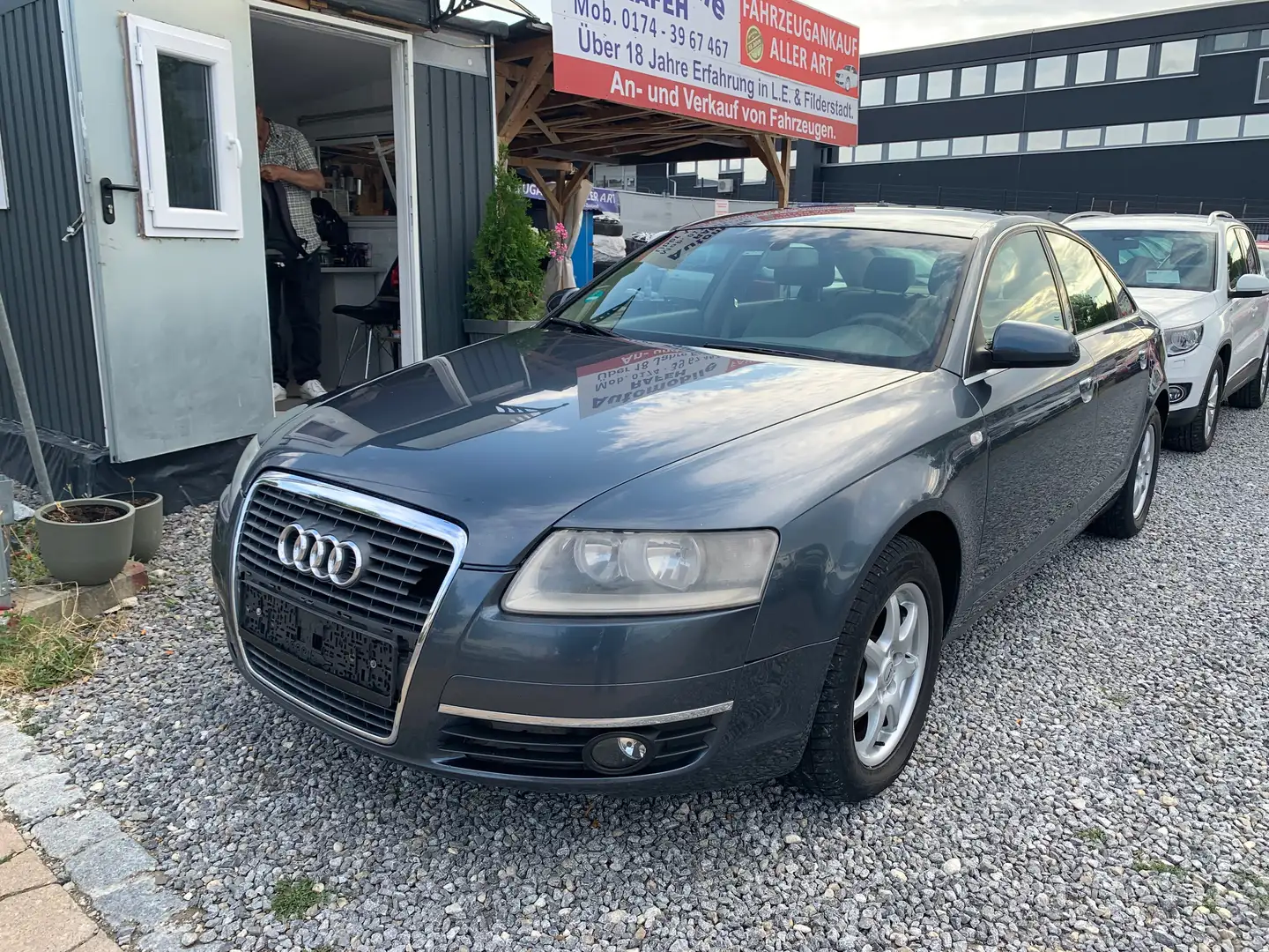 Audi A6 2.7 TDI DPf.  Automatik. Alufelgen. Scheckheft Gris - 1
