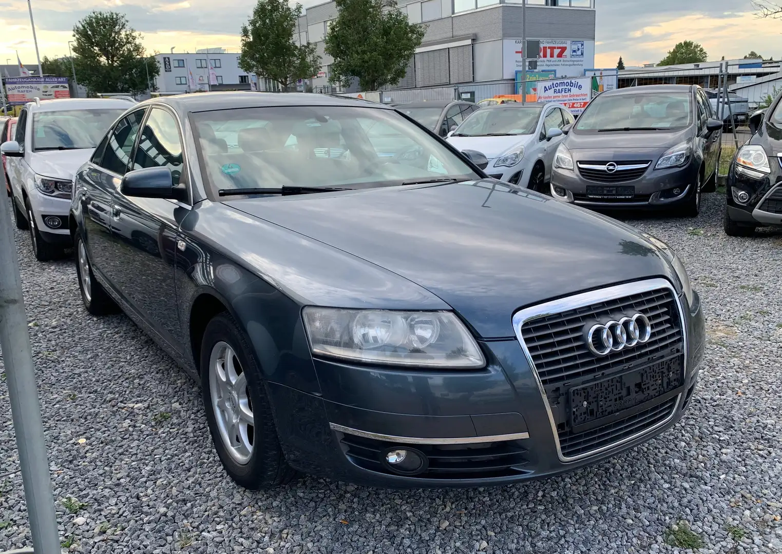 Audi A6 2.7 TDI DPf.  Automatik. Alufelgen. Scheckheft Gris - 2