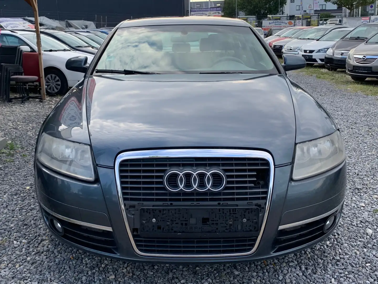 Audi A6 2.7 TDI DPf.  Automatik. Alufelgen. Scheckheft Grijs - 2