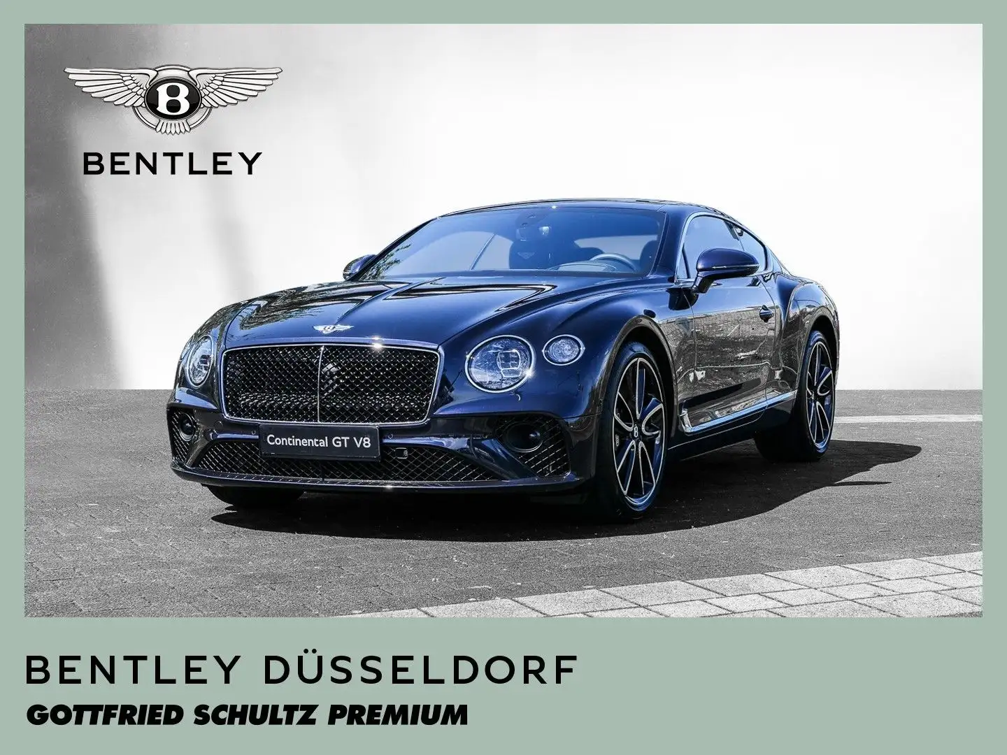 Bentley Continental GT V8 // BENTLEY DÜSSELDORF Blauw - 1