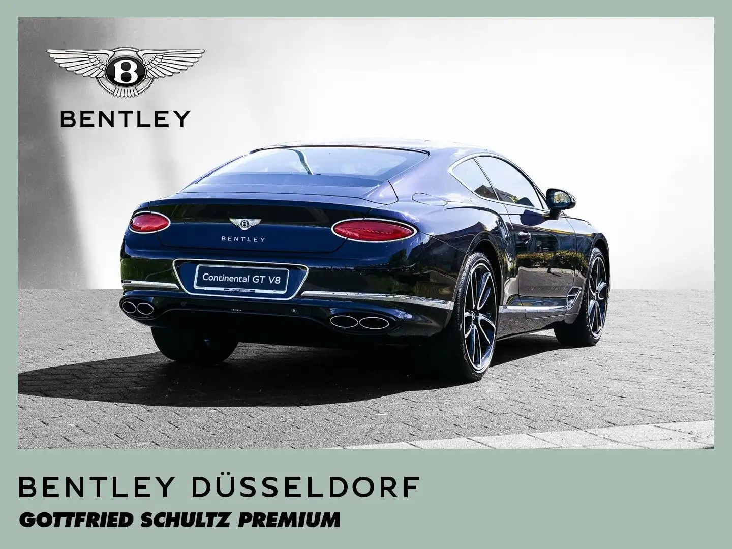 Bentley Continental GT V8 // BENTLEY DÜSSELDORF Blauw - 2