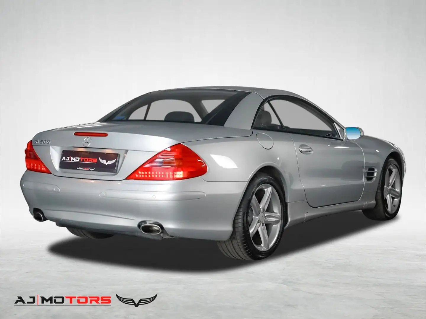 Mercedes-Benz SL 500 Roadster **NAVI-COMAND-BOSE-KLIMA-PDC** Silver - 2