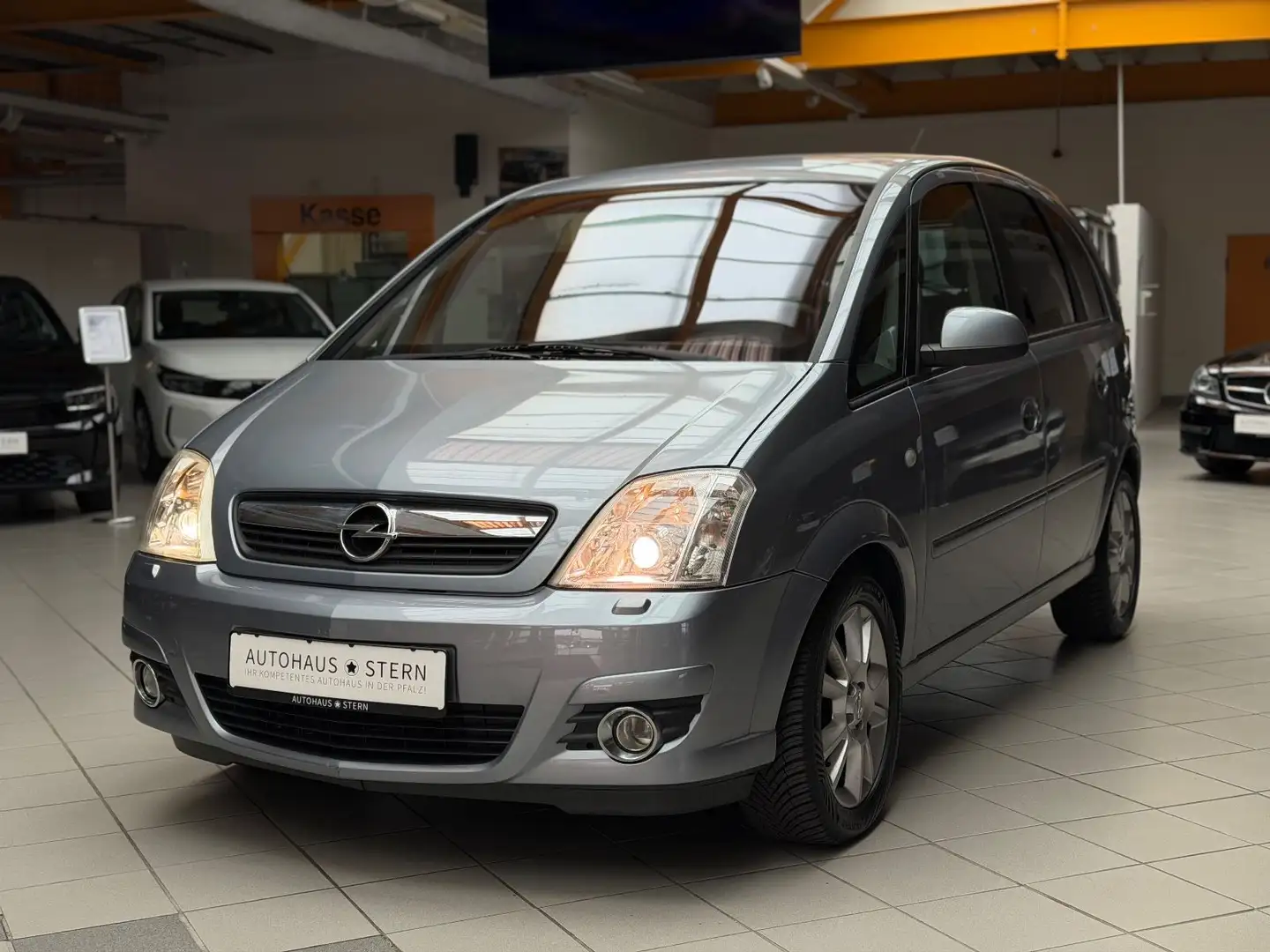 Opel Meriva 1.6 Automatik|Xenon|Klima|Navi|PDC|SHZ Argent - 1