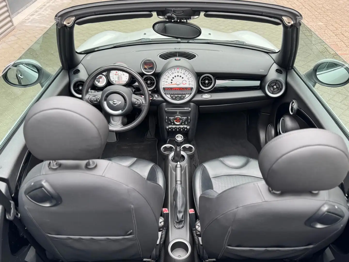 MINI Mini Cabrio 1.6 Chili cabrio, lederen interieur, p Wit - 2