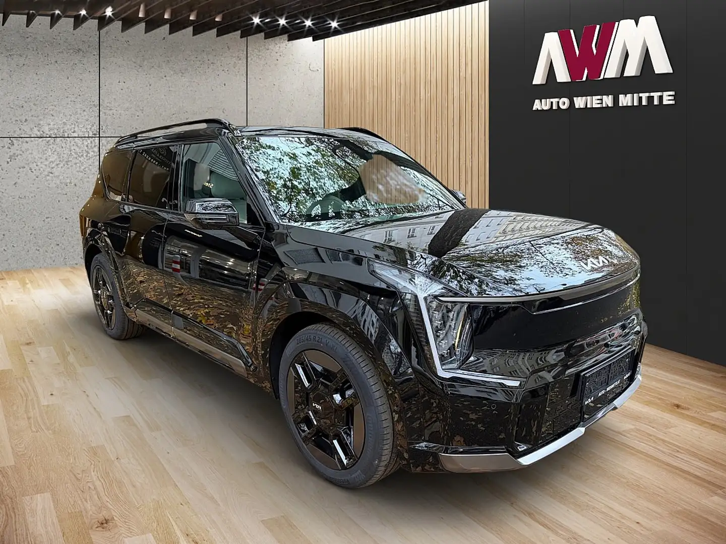 Kia EV9 AWD 99.8kWh GT-Line Aut.| AUTO WIEN MITTE Schwarz - 2