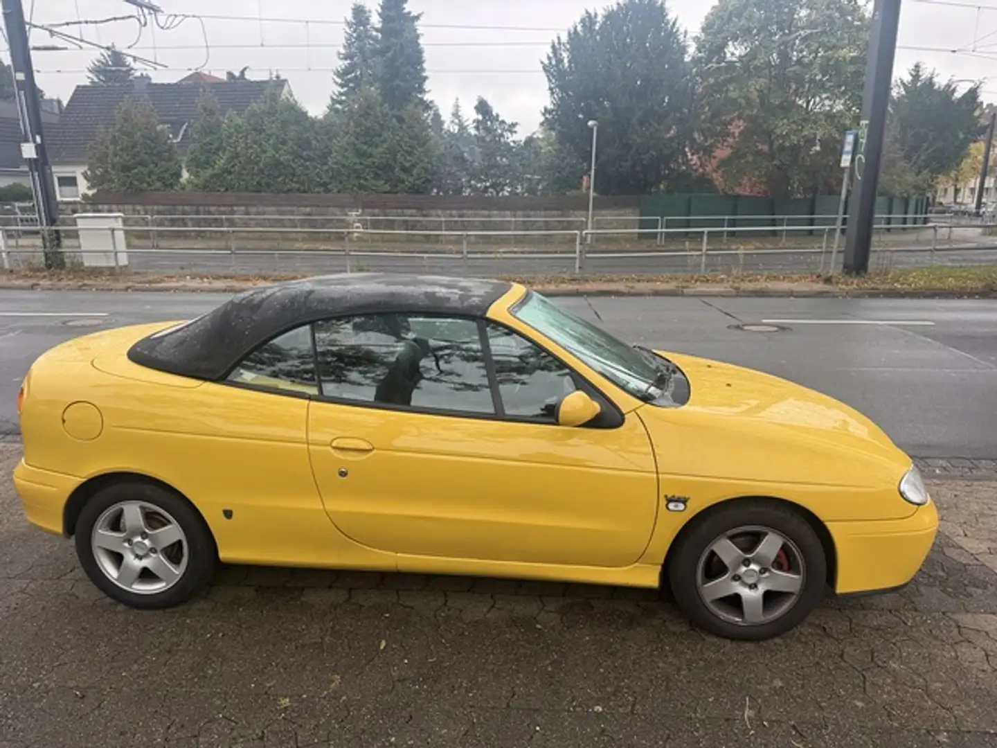 Renault Megane Cabriolet Dynamique 1.4 16V T-leder Klima Gelb - 2