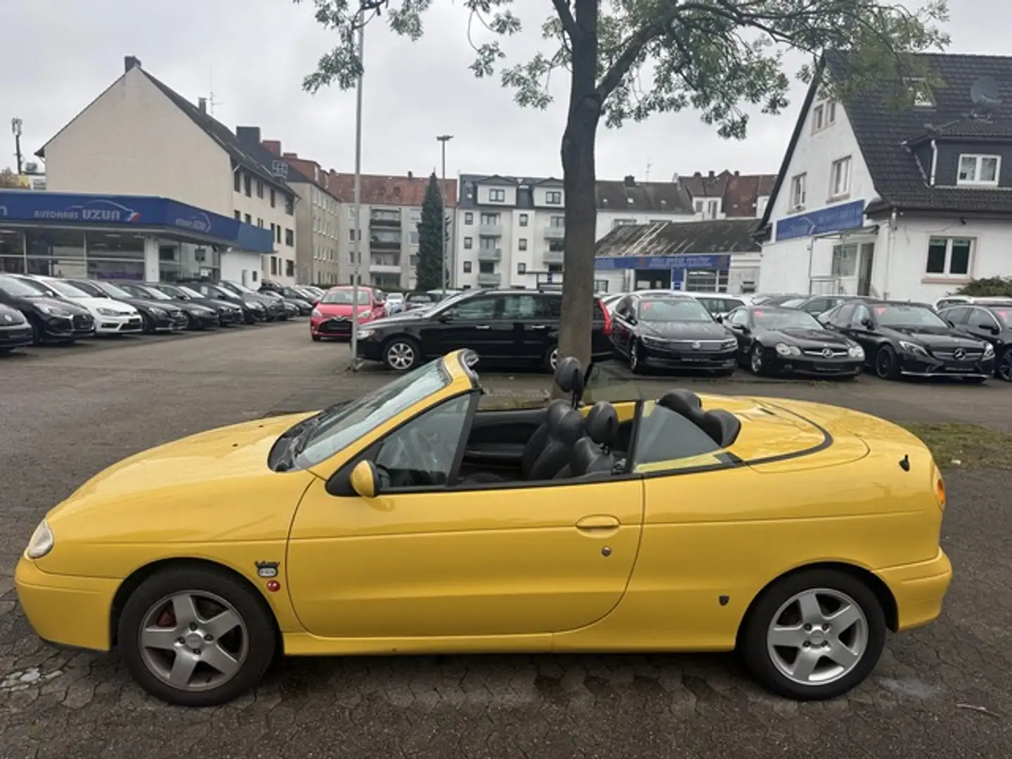 Renault Megane Cabriolet Dynamique 1.4 16V T-leder Klima Gelb - 1