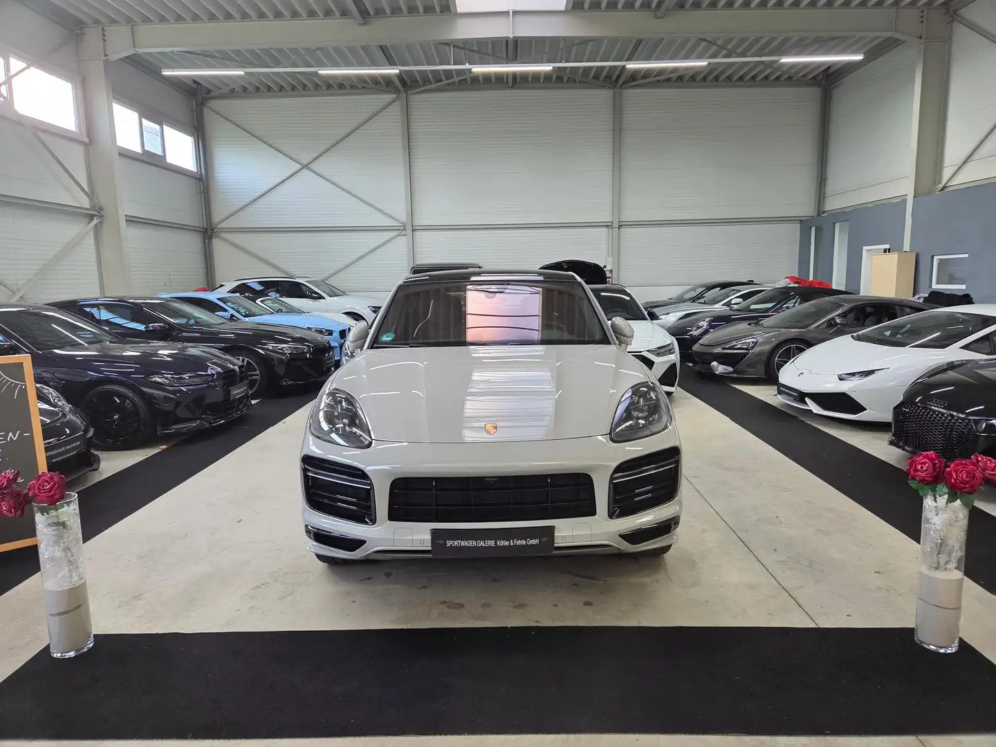 Porsche Cayenne Turbo /1.Hand/PDLS+/Bose/360/Pano/*878€ Grau - 1