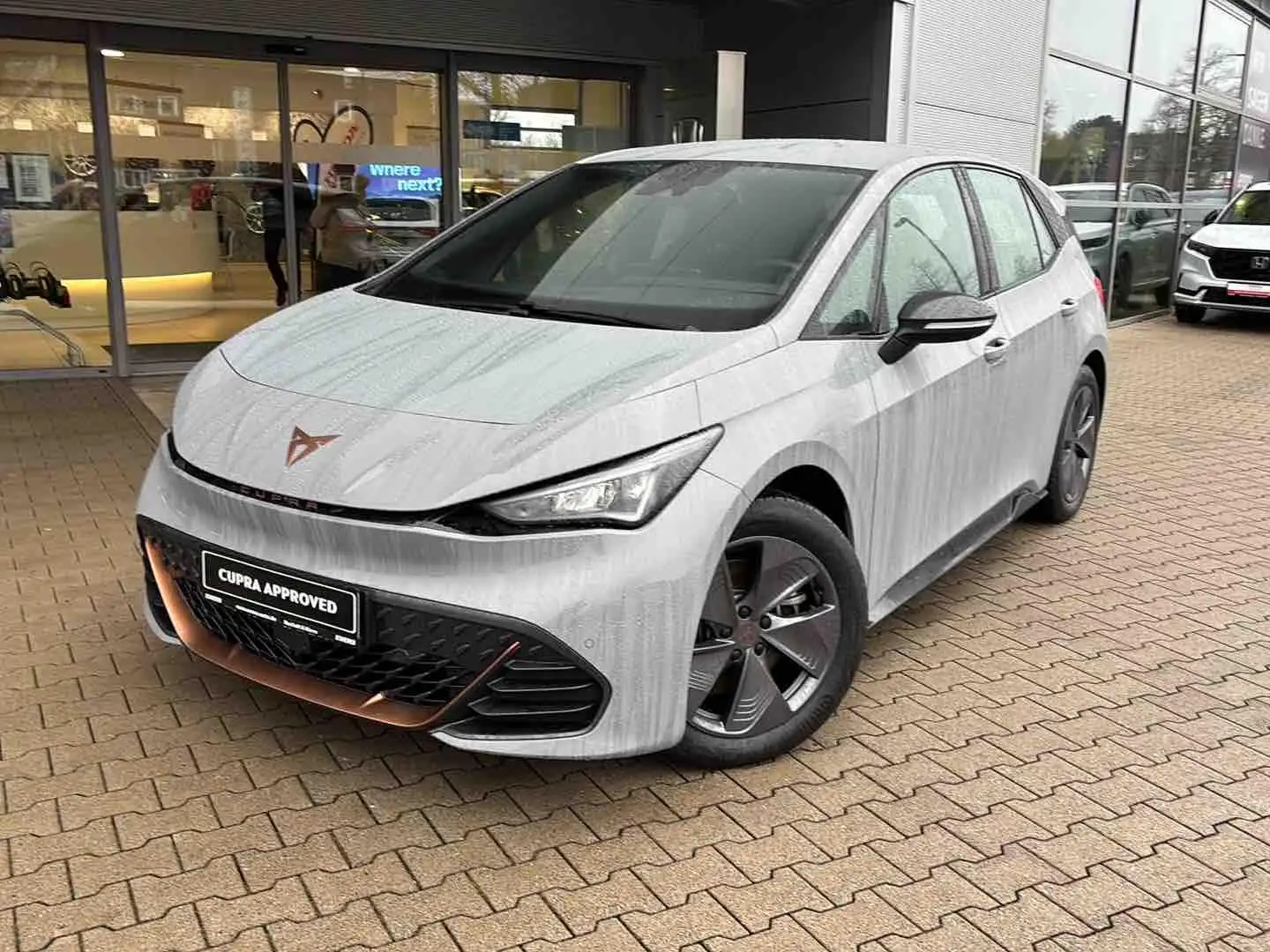 CUPRA Born 150 kW 58 kWh NAVI TOTW. 360°-CAM STANDHEIZ. Gris - 2