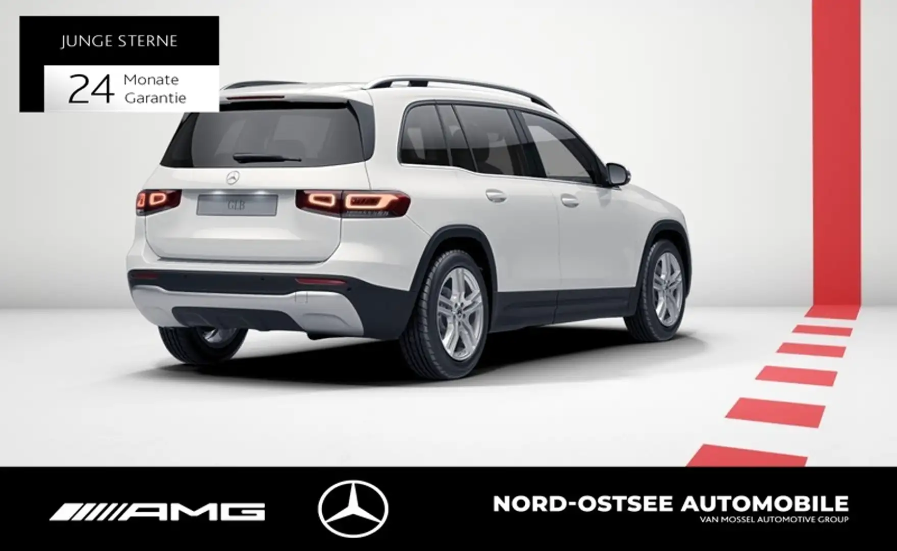 Mercedes-Benz GLB 200 d STYLE KAMERA TEMPO MBUX SITZHZG Weiß - 2