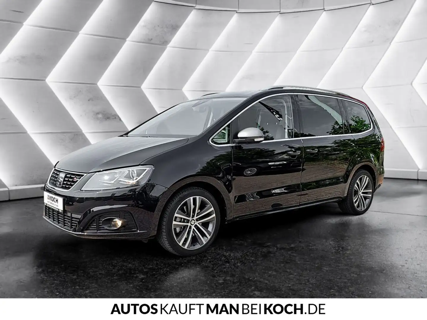 SEAT Alhambra 1.4 TSI FR XENON NAVI AHK KAMERA TOTWI Schwarz - 2