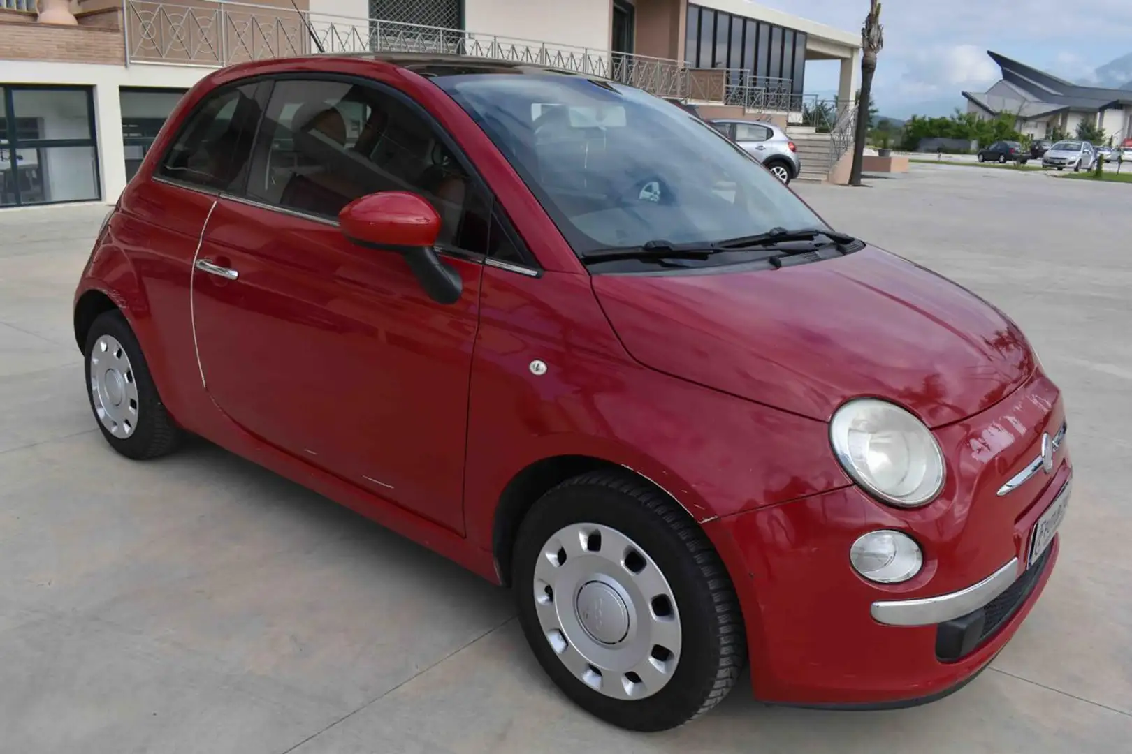 Fiat 500 1.2 Lounge Rouge - 2