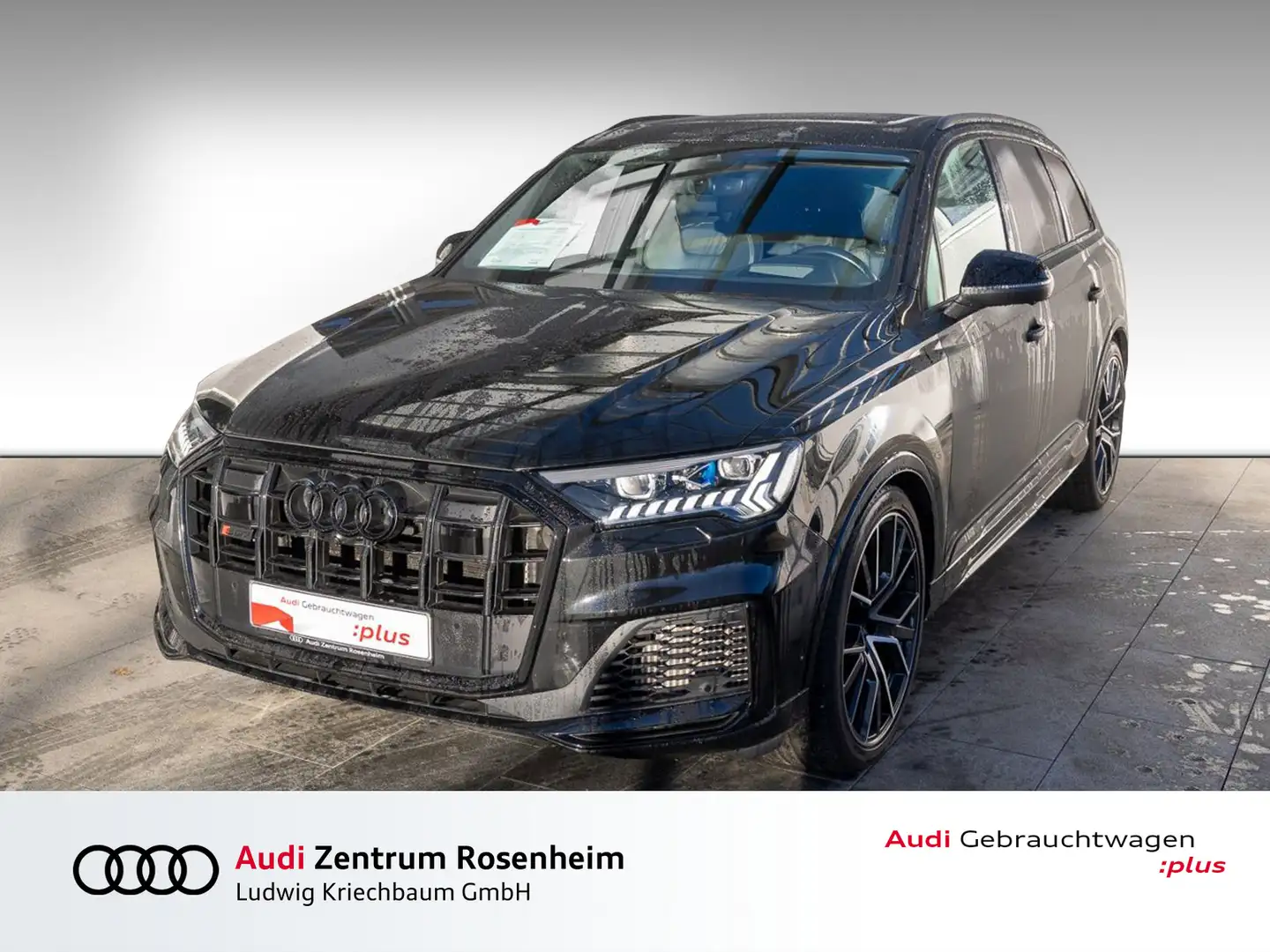 Audi SQ7 competition plus 4.0 TFSI S tr. (7 Sitzer,AHK, Schwarz - 1