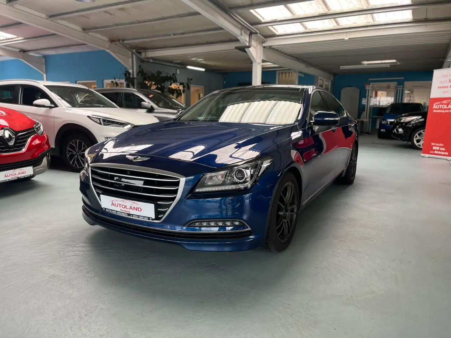 Hyundai Genesis 3.8*Vollausstattung*66210km* Blau - 1