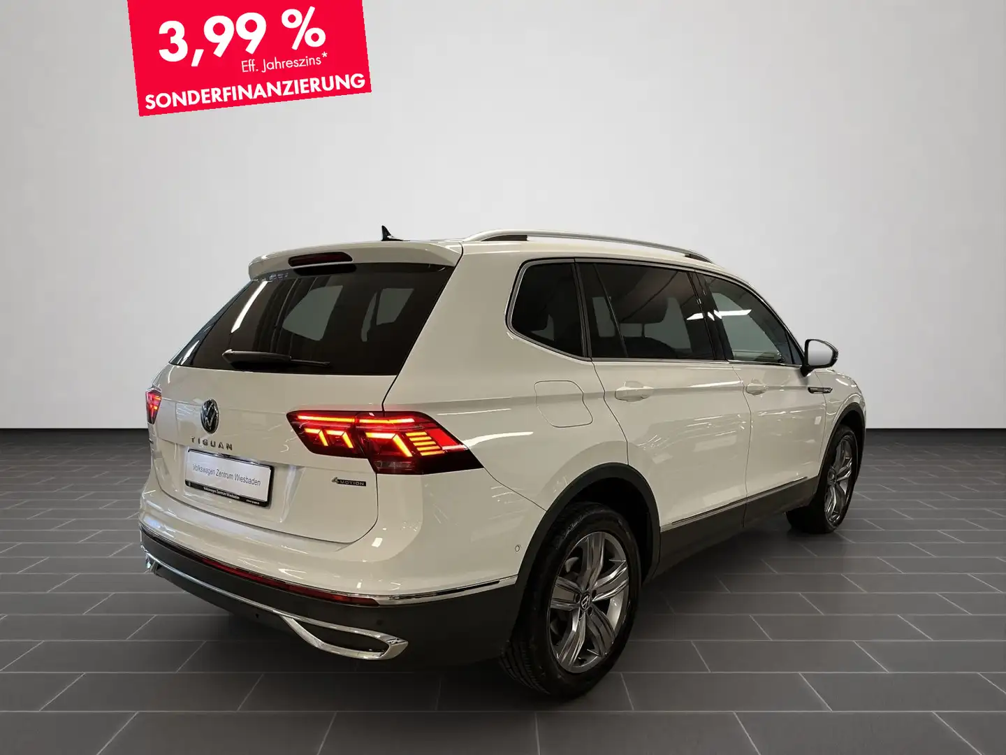 Volkswagen Tiguan Allspace 2.0 TDI DSG 4Mot., Navi, Sitzh., Weiß - 2