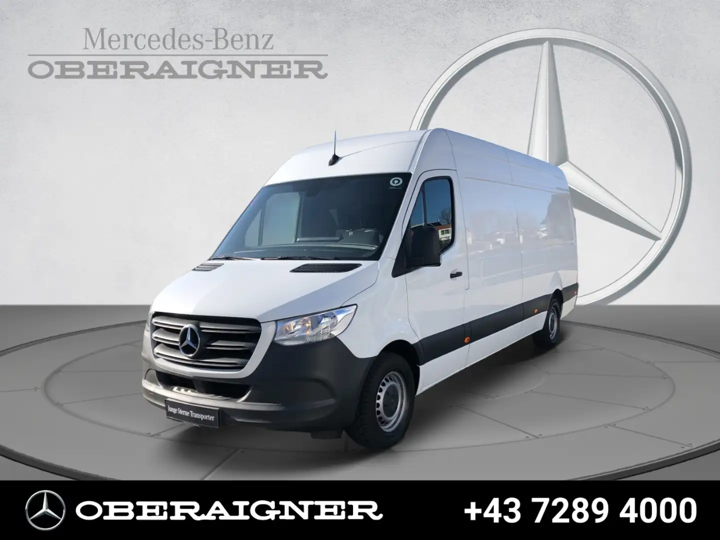 Mercedes-Benz Sprinter 316 CDI Kasten Hochdach Lang Navi MBUX Weiß - 2