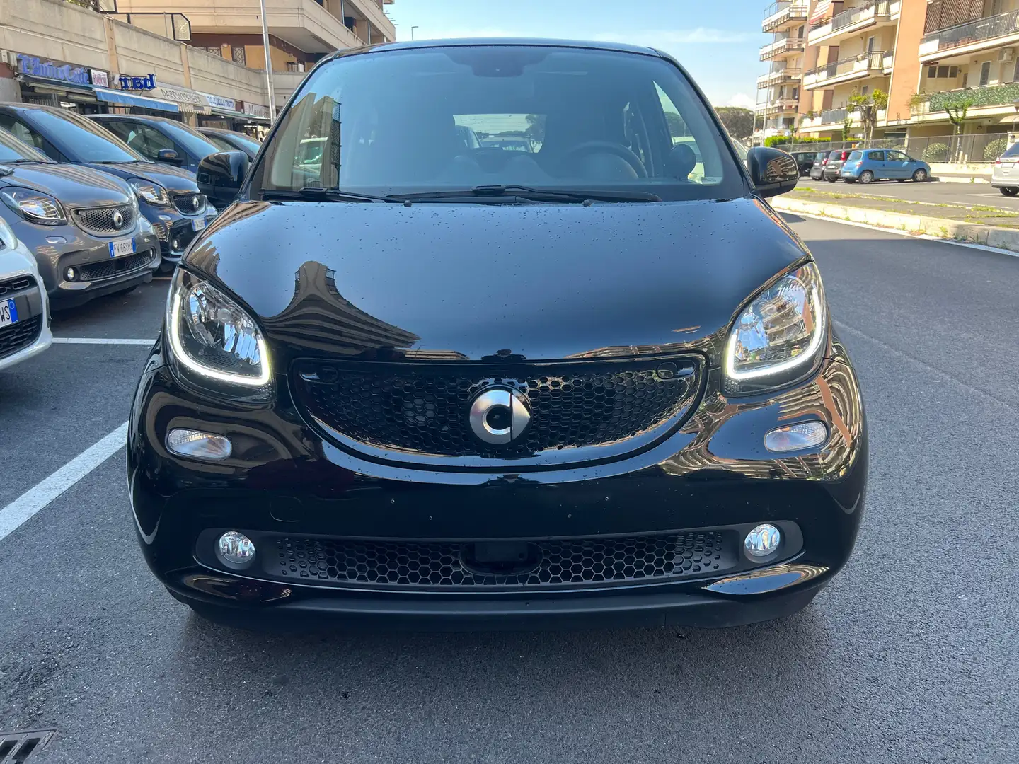 smart forFour TURBO PRIME NAVI PACK SPORT FULL LED PELLE CERCHI Nero - 1