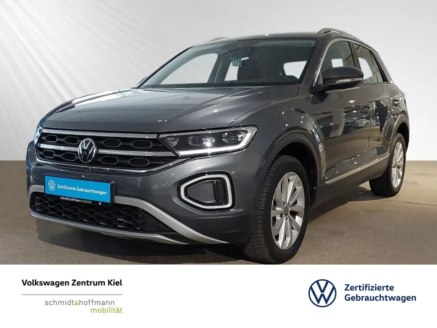 Volkswagen T-Roc Style 2.0 TDI SITZHZ+AHK+ACC+PDC+CARPLAY Klima Gri - 1