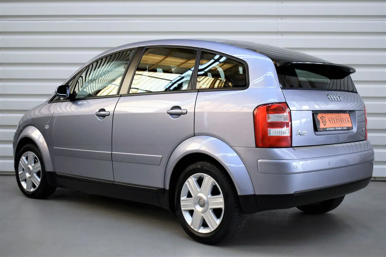 Audi A2 1.4+Klimaautom.+Alu+PDC+2.Hand+Navi Silber - 2