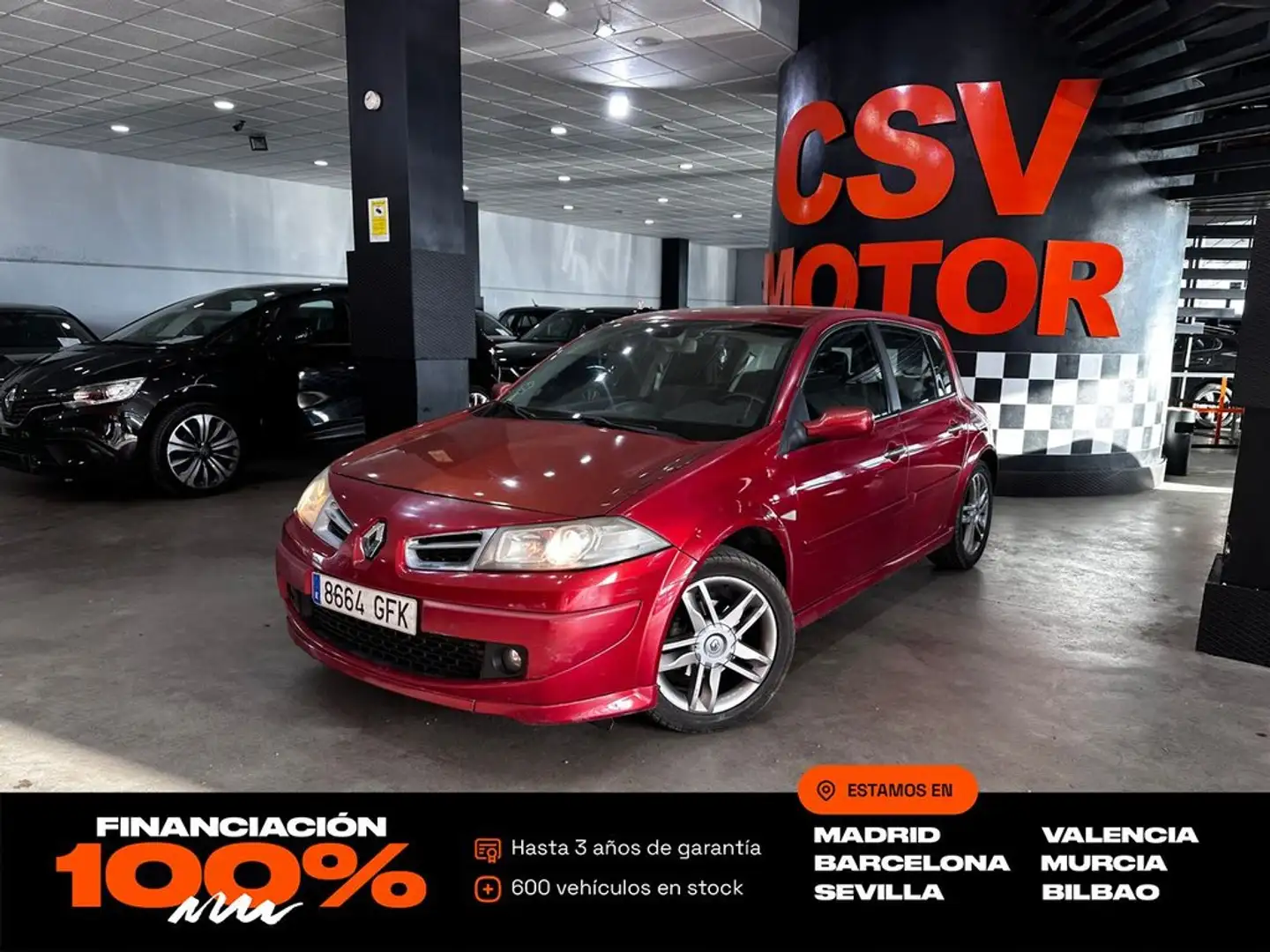 Renault Megane Sport 2.0DCI 175CV Rojo - 1