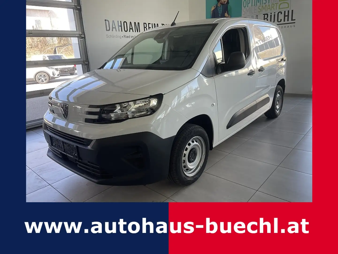 Peugeot Partner Partner Standard L1 BlueHDi 100 S&S Premium Weiß - 1