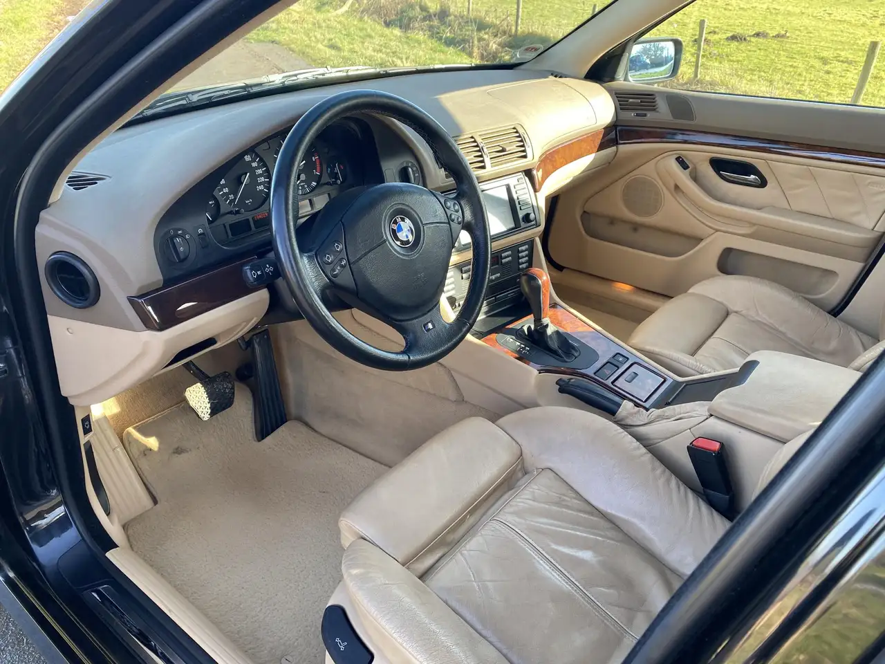 BMW 535 5-serie 535i E39 V8 AUTOMAAT, LEDER, SCHUIFDAK, foto 10