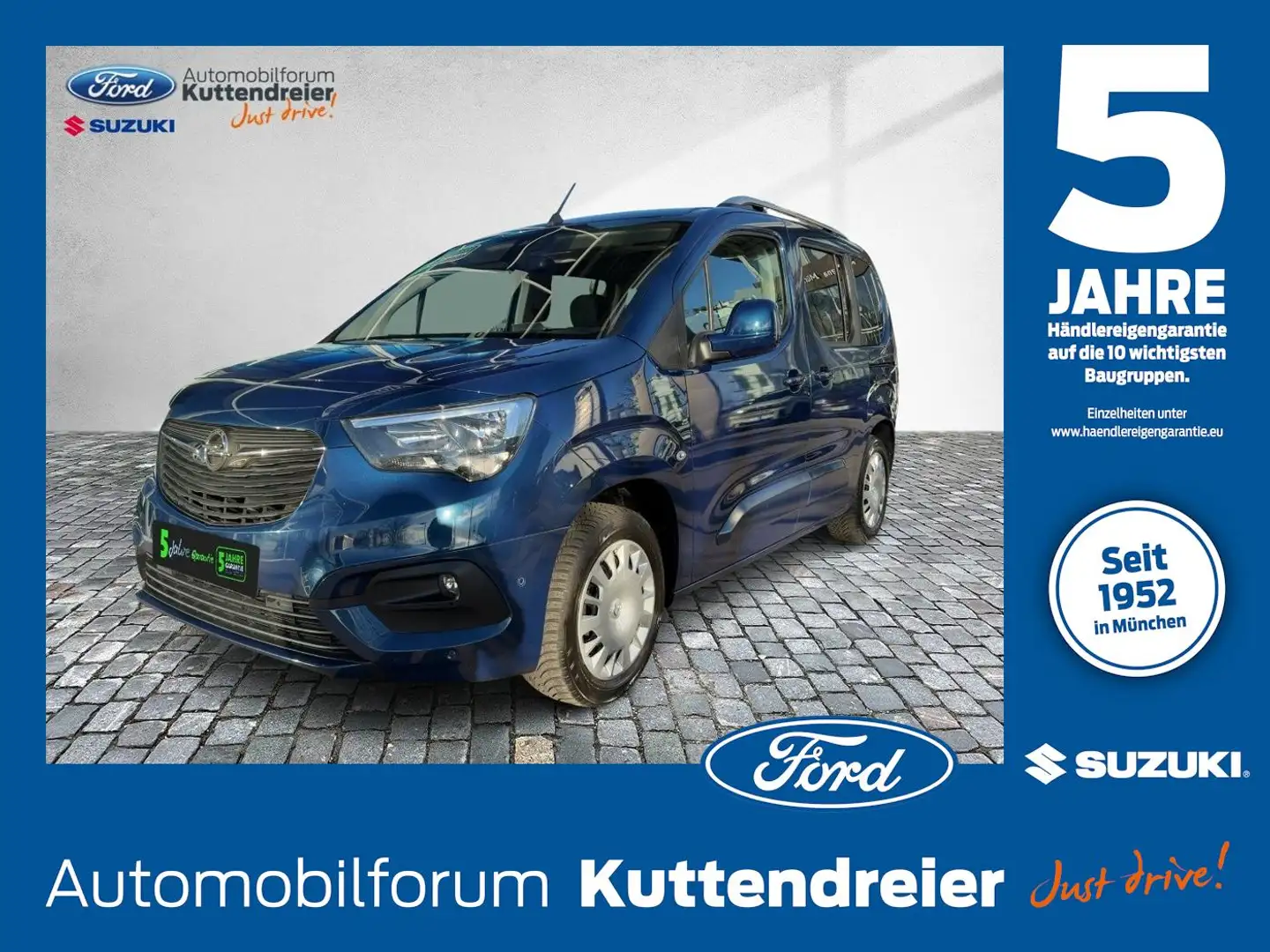 Opel Combo Life Turbo Edition 2x Schiebetür Navi  Kam. Bleu - 1