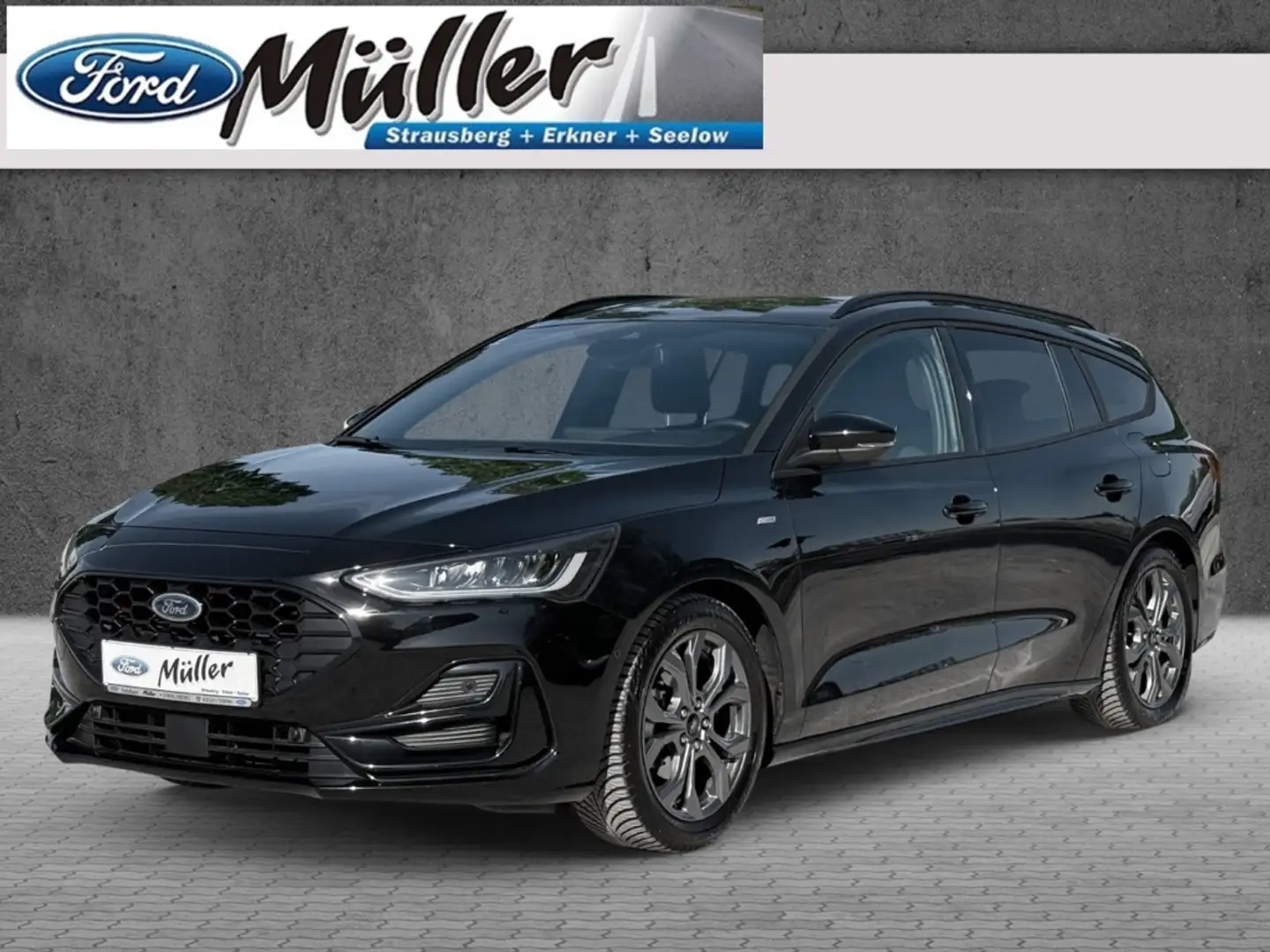 Ford Focus ST-Line X 1.0 EcoBoost Autom. AHK ACC LED Noir - 1
