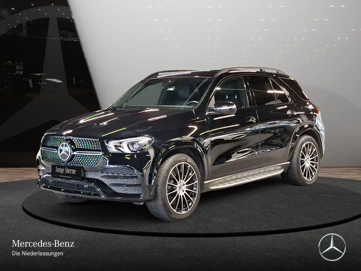 Mercedes-Benz GLE 350 e 4M AMG+NIGHT+LED+KAMERA+21"+SPUR+9G Schwarz - 2