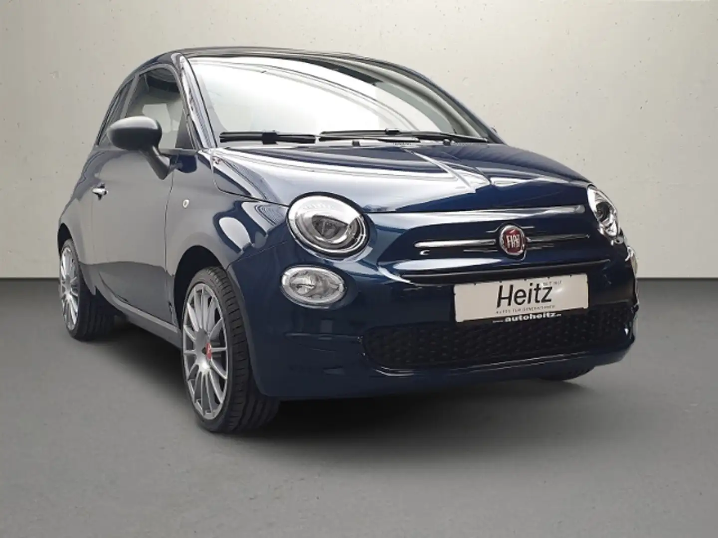 Fiat 500C Cabrio 1.0 Mild Hybrid Klima DAB 17 Zoll LM Blauw - 2