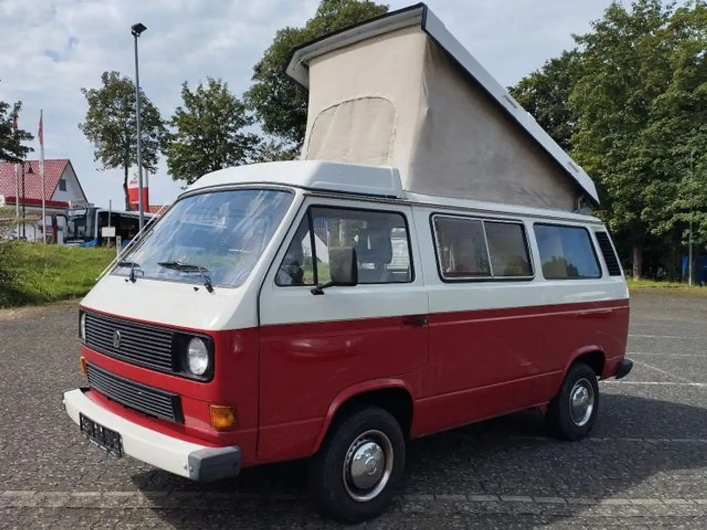 Volkswagen T3 T3 Oldtimer/Camper/4 Schlafpl... Weiß - 1