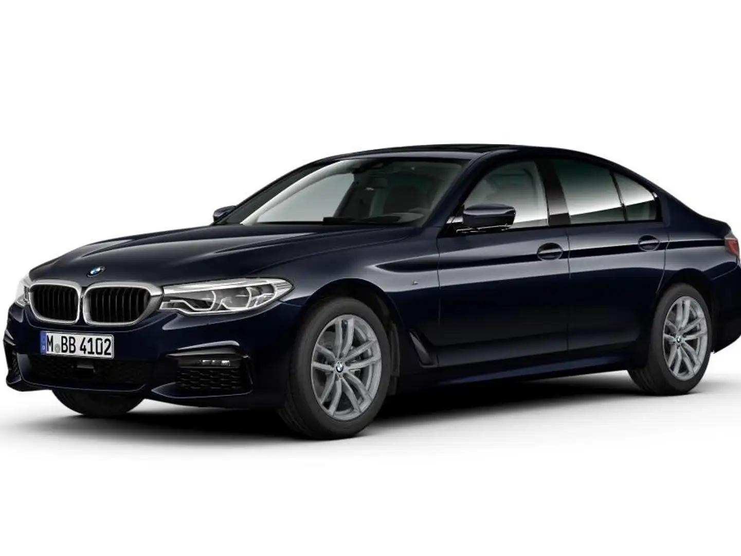 BMW 520 dA Berline / 360CAM / HUD / PANO / LEER / KEYL / + Noir - 1