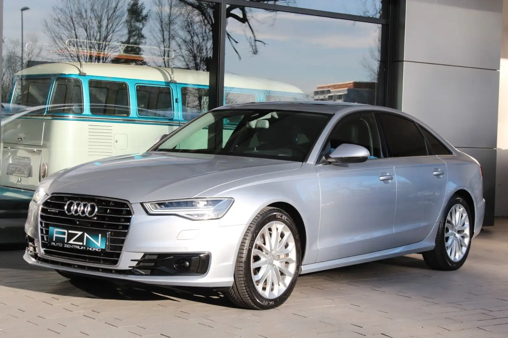 Audi A6 Lim. 3.0 TDI quattro Matrix,Head-Up,Glasdach Silber - 1