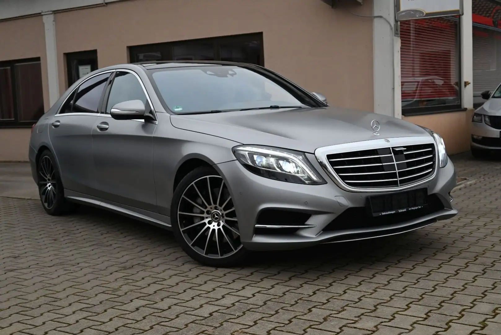 Mercedes-Benz S 500 4Matic Lang AMG/Voll/Chauffeurpaket Gris - 1