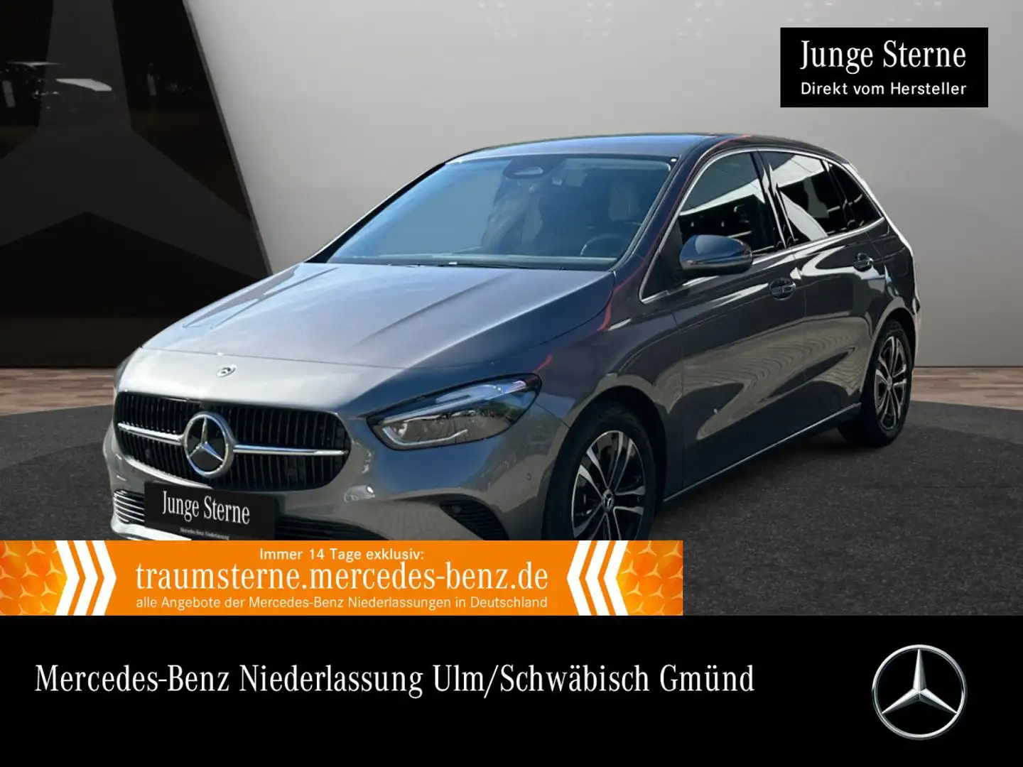 Mercedes-Benz B 220 d PROGRESSIVE+MULTIBEAM+KAMERA+TOTW+8G Szary - 1
