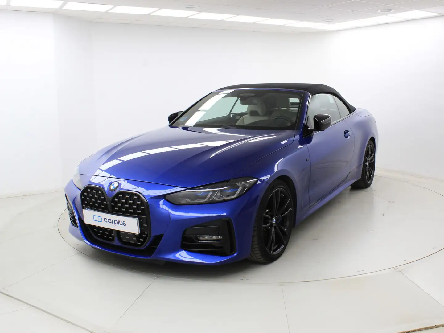BMW 420 420dA Cabrio Azul - 2