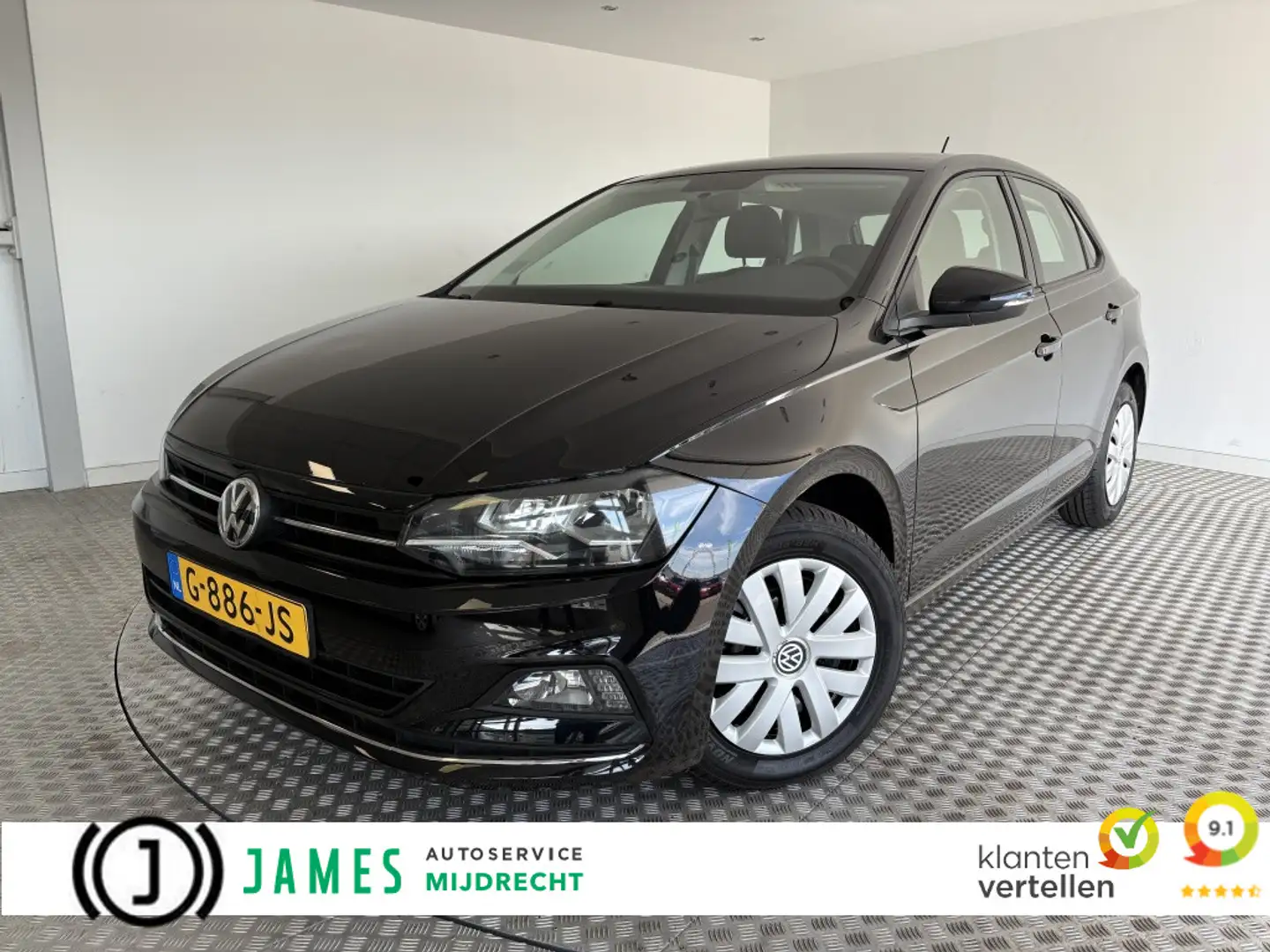 Volkswagen Polo 1.0 TSI Comfortline Negro - 1