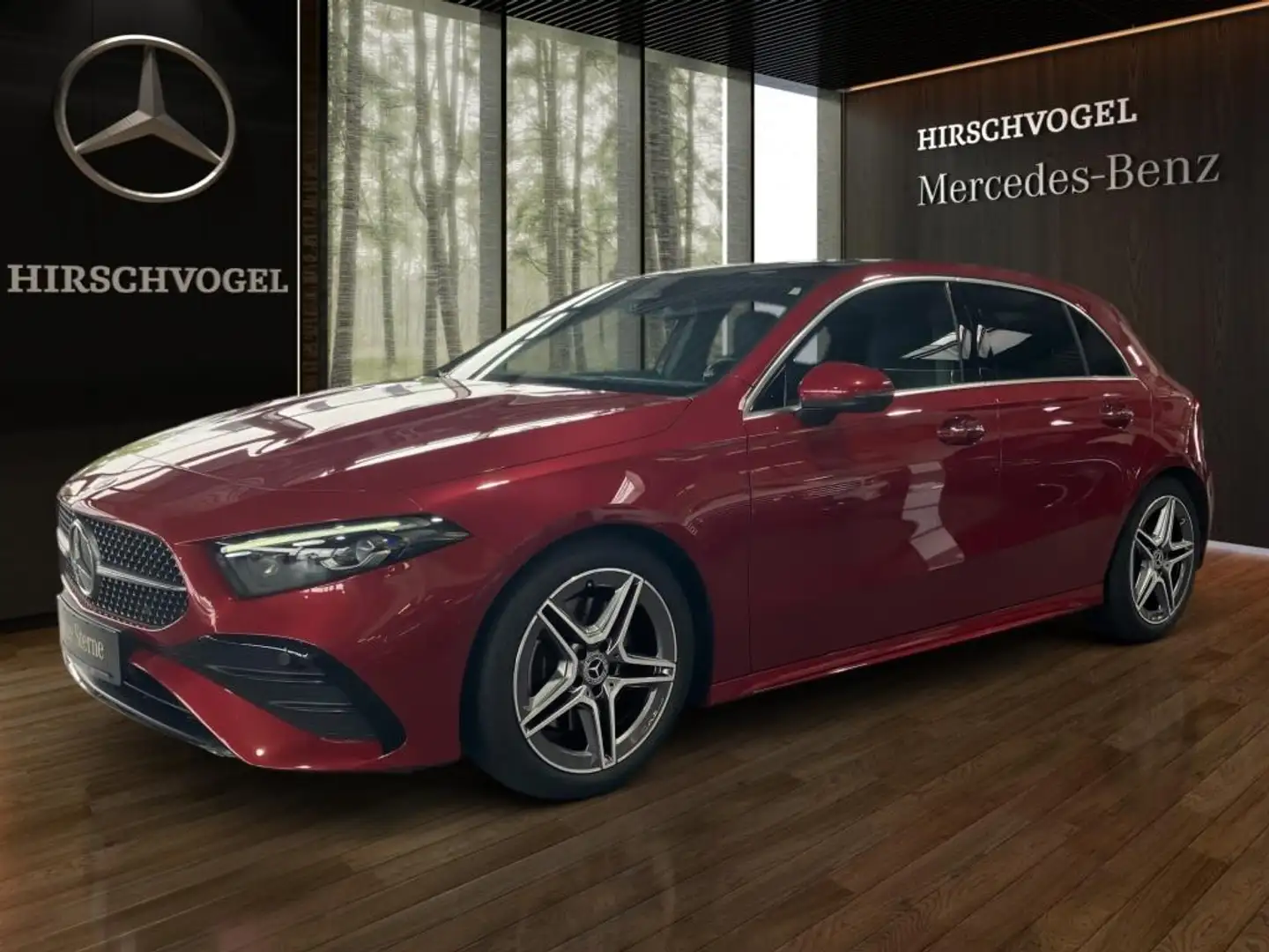 Mercedes-Benz A 220 4M AMG-Line+Pano+Standhz+DISTRO+HUP+Memory Piros - 2