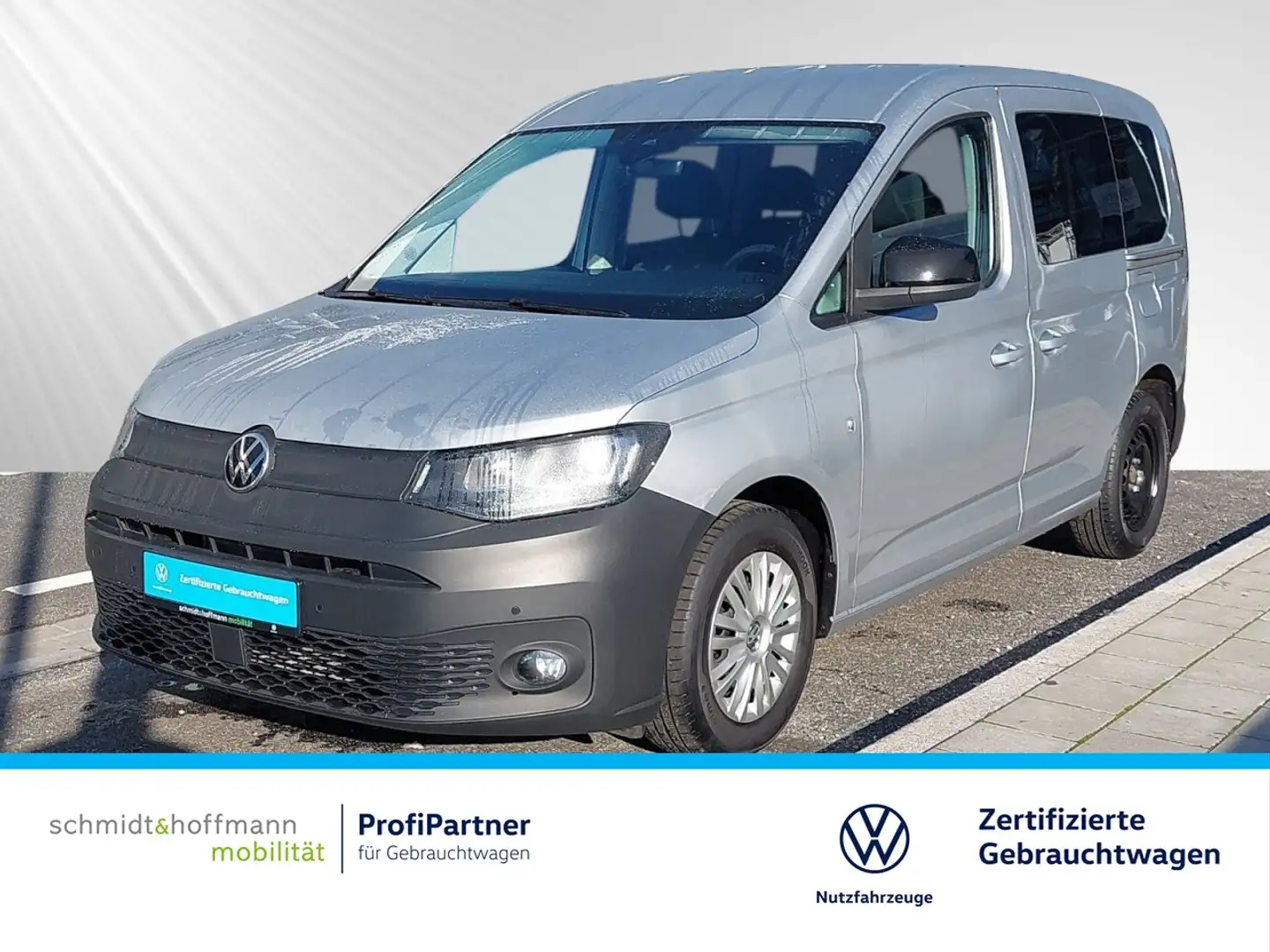 Volkswagen Caddy Basis 2.0 TDI SITZHZ+AHK+PDC+KLIMA Klima Argent - 1