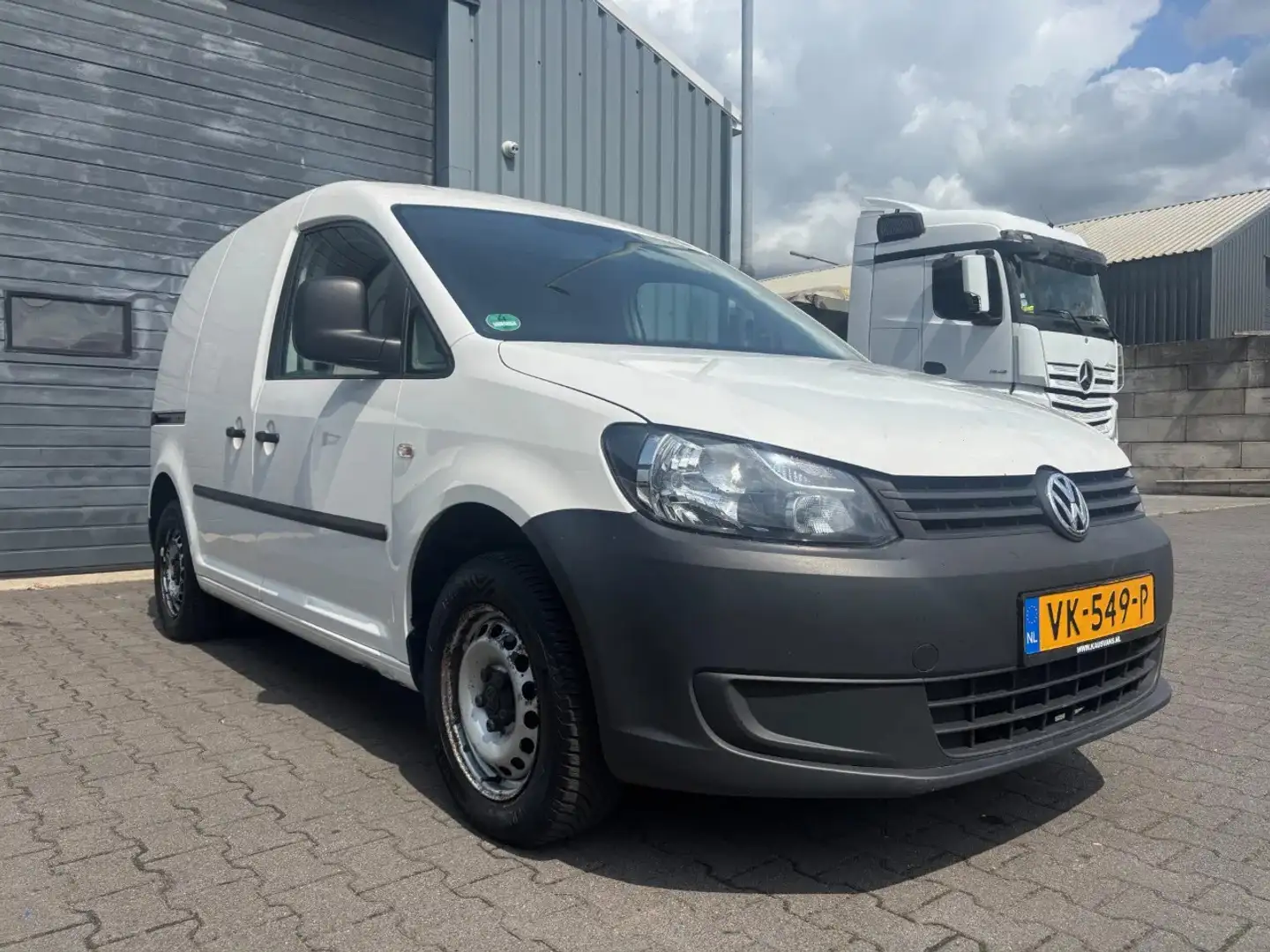 Volkswagen Caddy 1.6 TDI Euro 5 Airco Cruisecontrol Blanc - 2