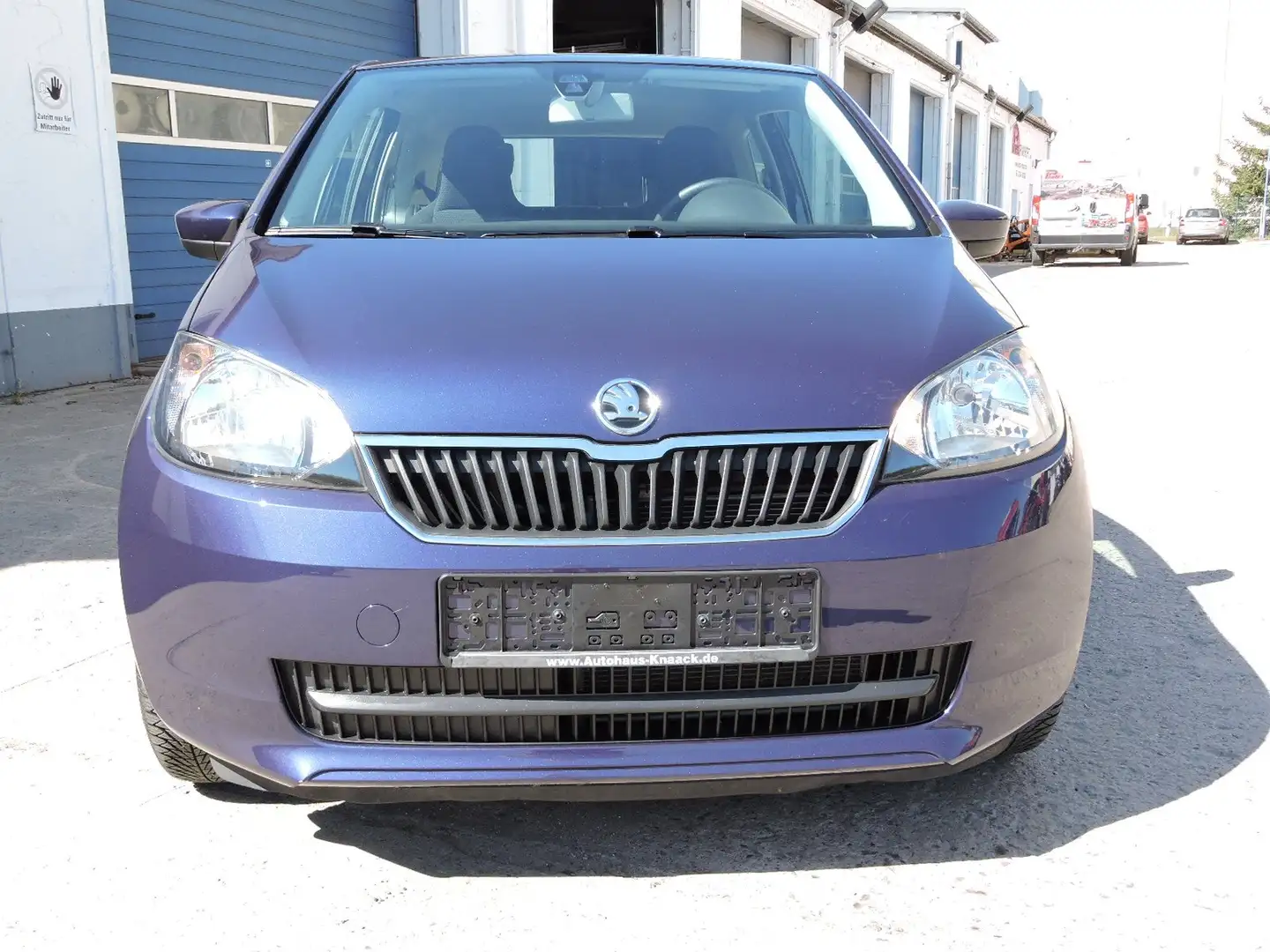 Skoda Citigo Ambition - Top Zustand - Klima - PDC - 63500 km Blau - 2