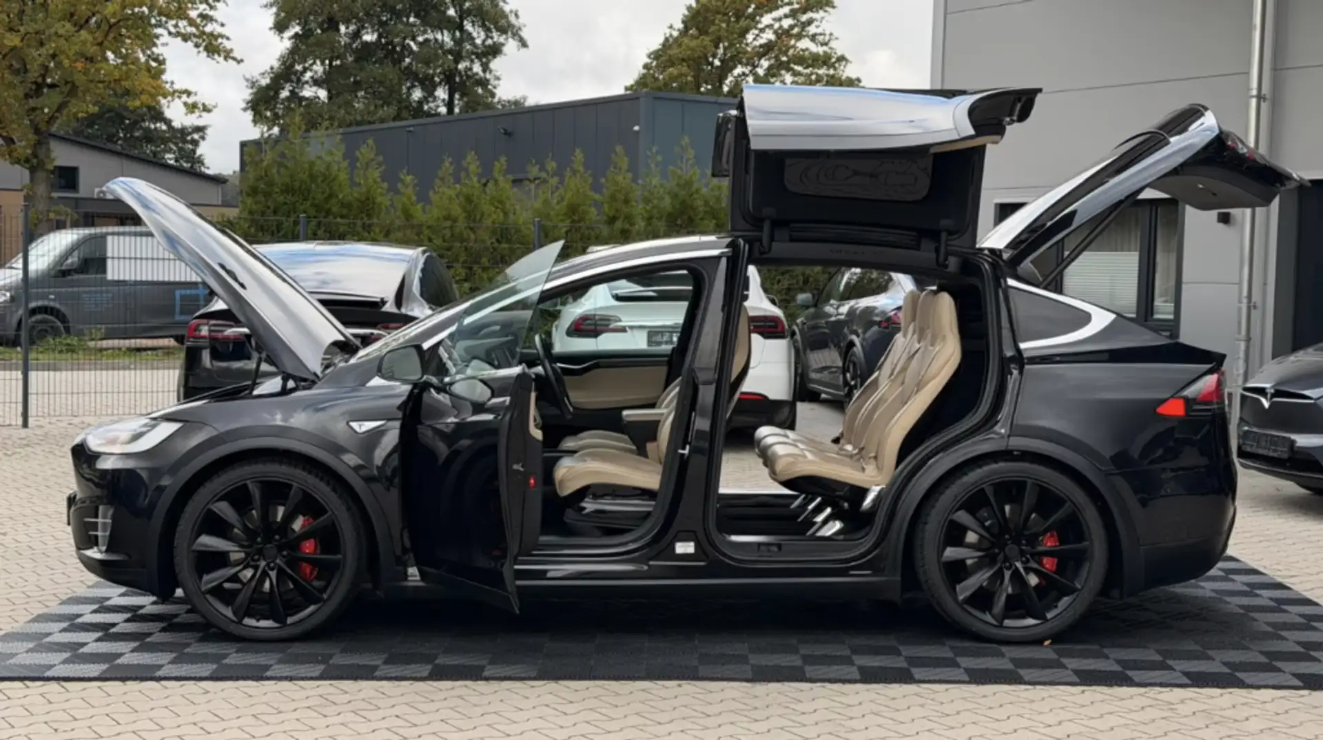 Tesla Model X P90D AWD Negro - 2