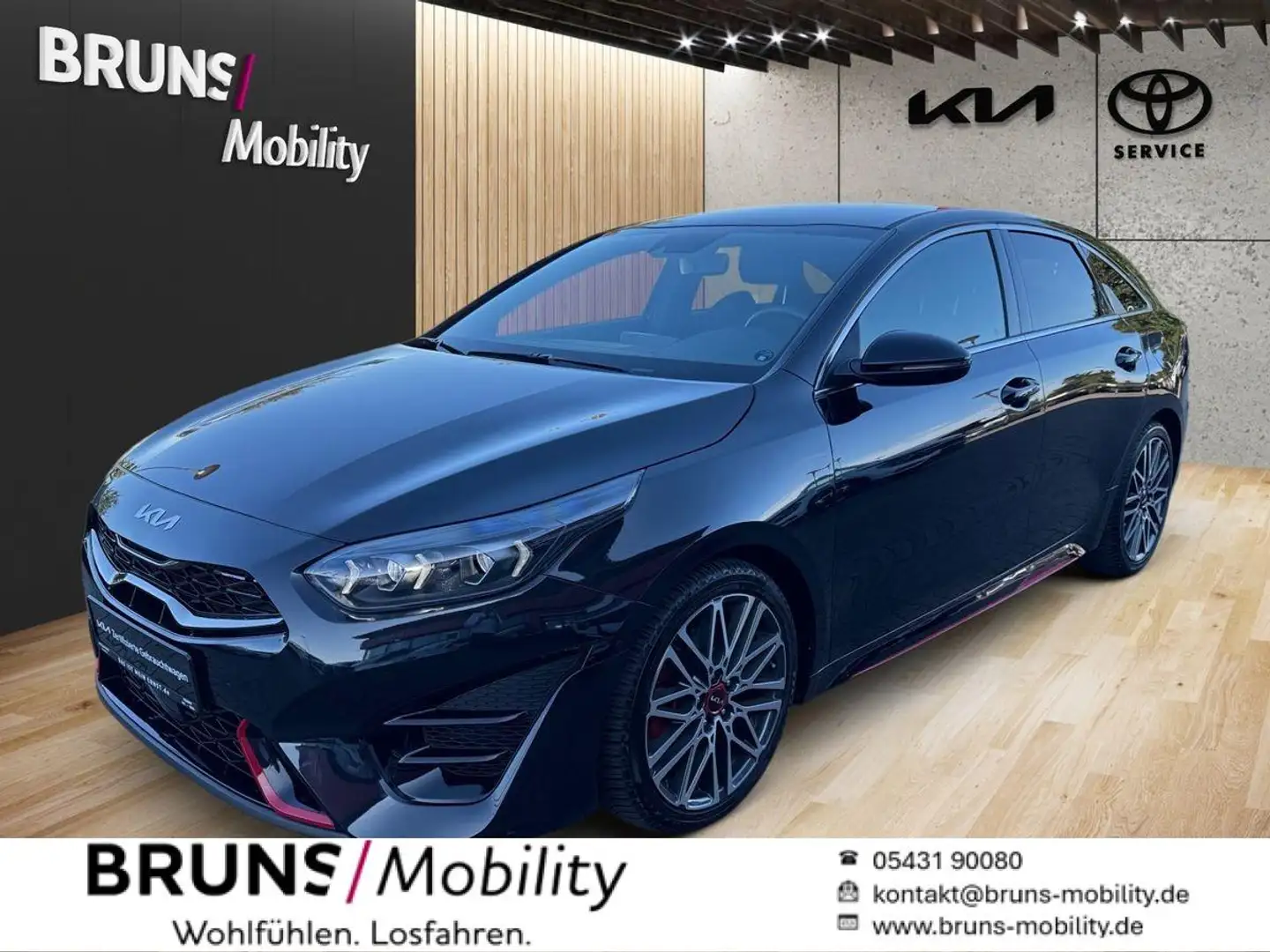 Kia ProCeed / pro_cee'd 1.6 TGDI DCT OPF Zwart - 1