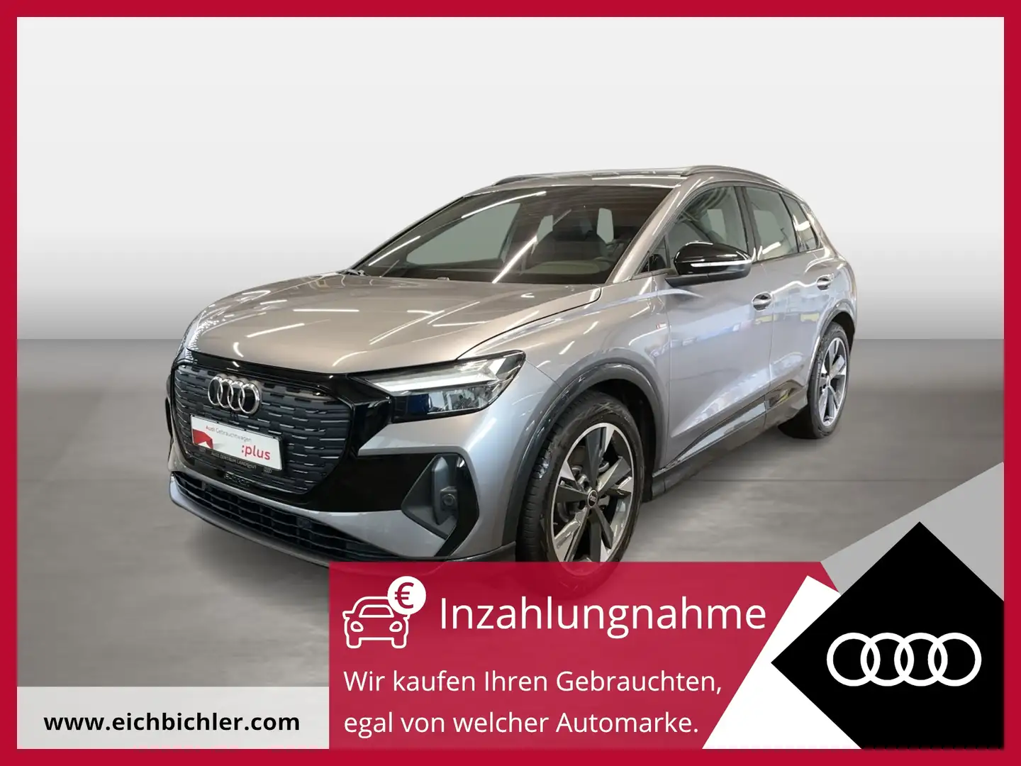 Audi Q4 e-tron Q4 45 e-tron quattro ACC AUT Akustikglas Kam. LM Grau - 1