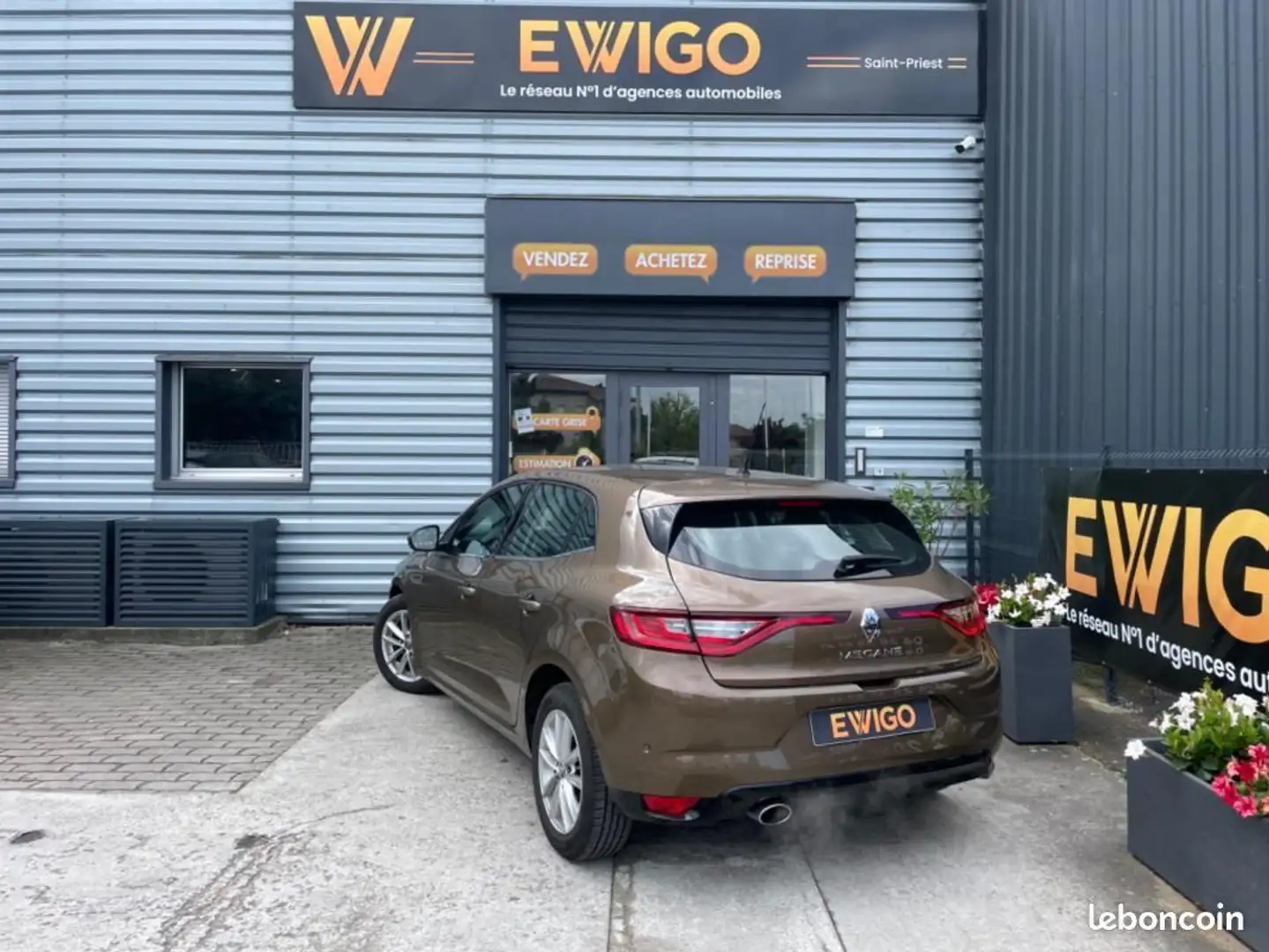 Renault Megane Mégane 1.2 TCE 130ch INTENS EDC 6 CARPLAY Camera d Beige - 2