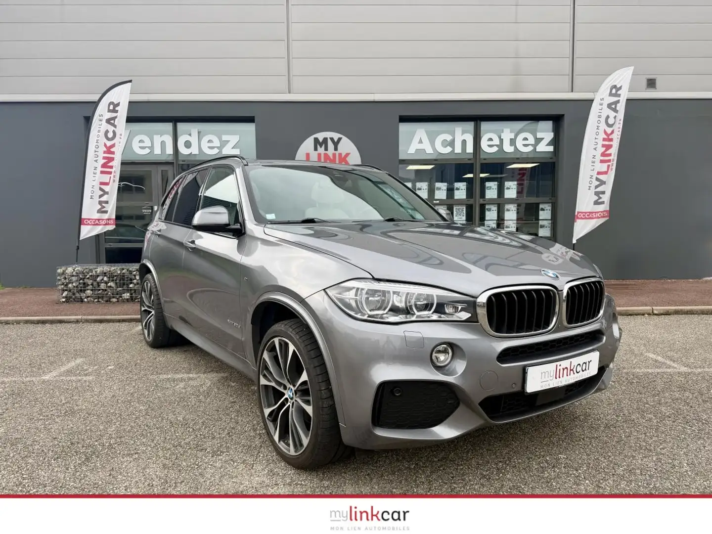 BMW X5 7 places  xDrive 30d BVA m Sport TO attelage F15 F85 Grau - 1