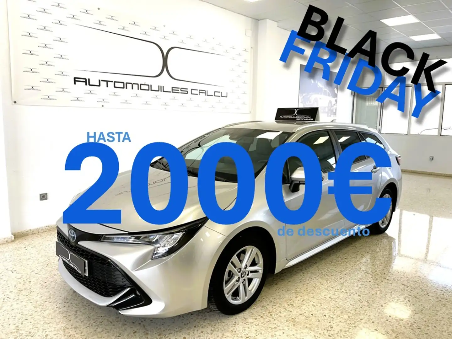 Toyota Corolla Touring Sports 125H Active Tech Gris - 1