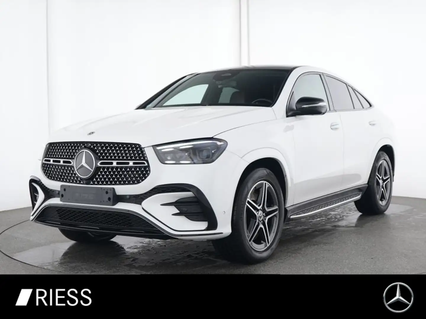 Mercedes-Benz GLE 450 d 4M Coupé AMG Night Fahrassist. Pano Weiß - 1